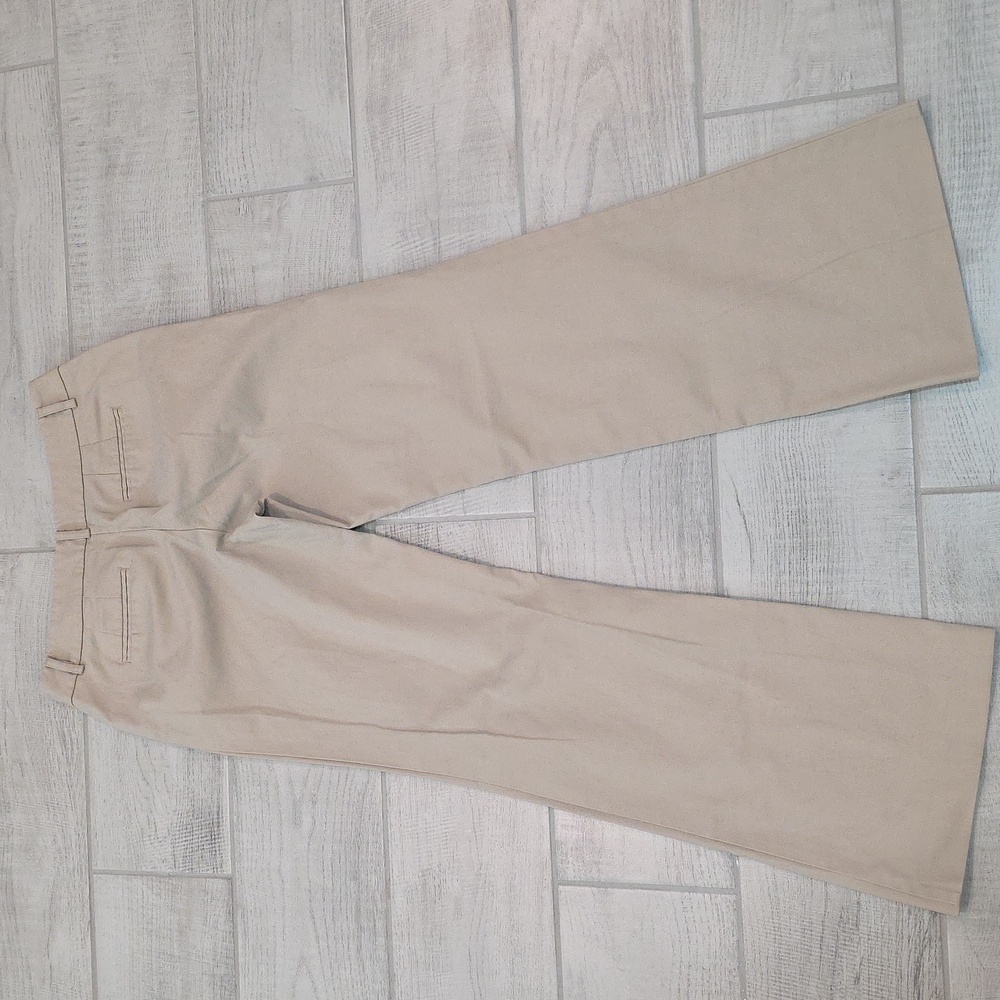 Apt. 9 Trousers Women's Size 6 Modern Fit Wide Leg Khaki - Picture 9 of 9